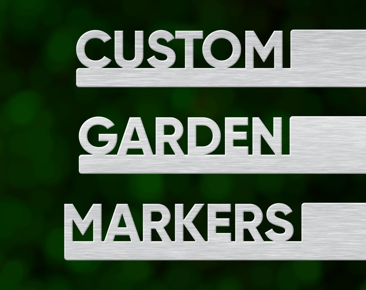 Custom Garden Marker