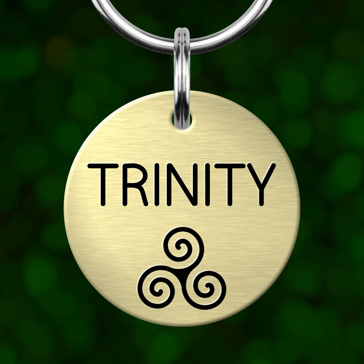 Triskelion Dog Tag