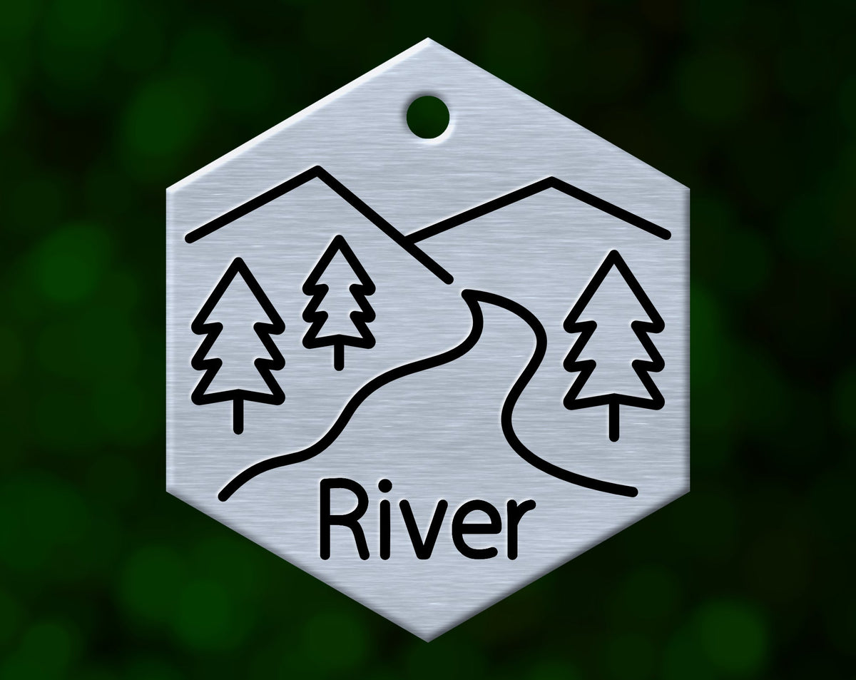 River Dog Tag